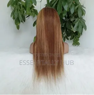 Virgin Human Hair Wigs 13*4 Full Lace Closure Panio Wig 18 Inch