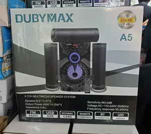 Sound Woofer With Deep Bass, Bluetooth, Fm Radio