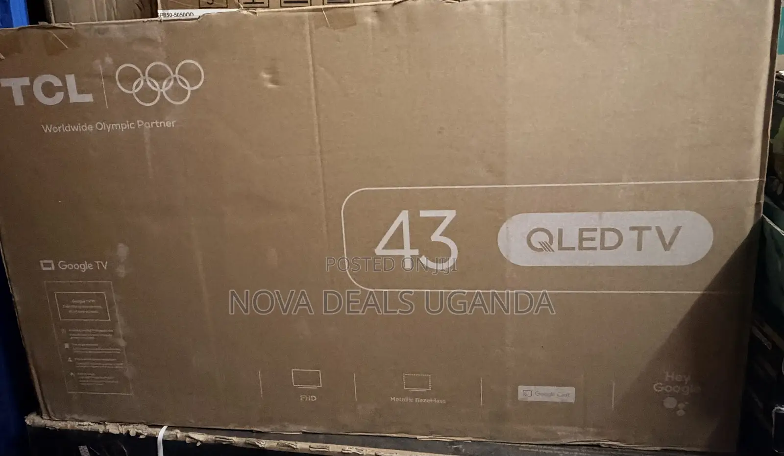 Brand New TCL 43 Inch Qled Smart Google Tv