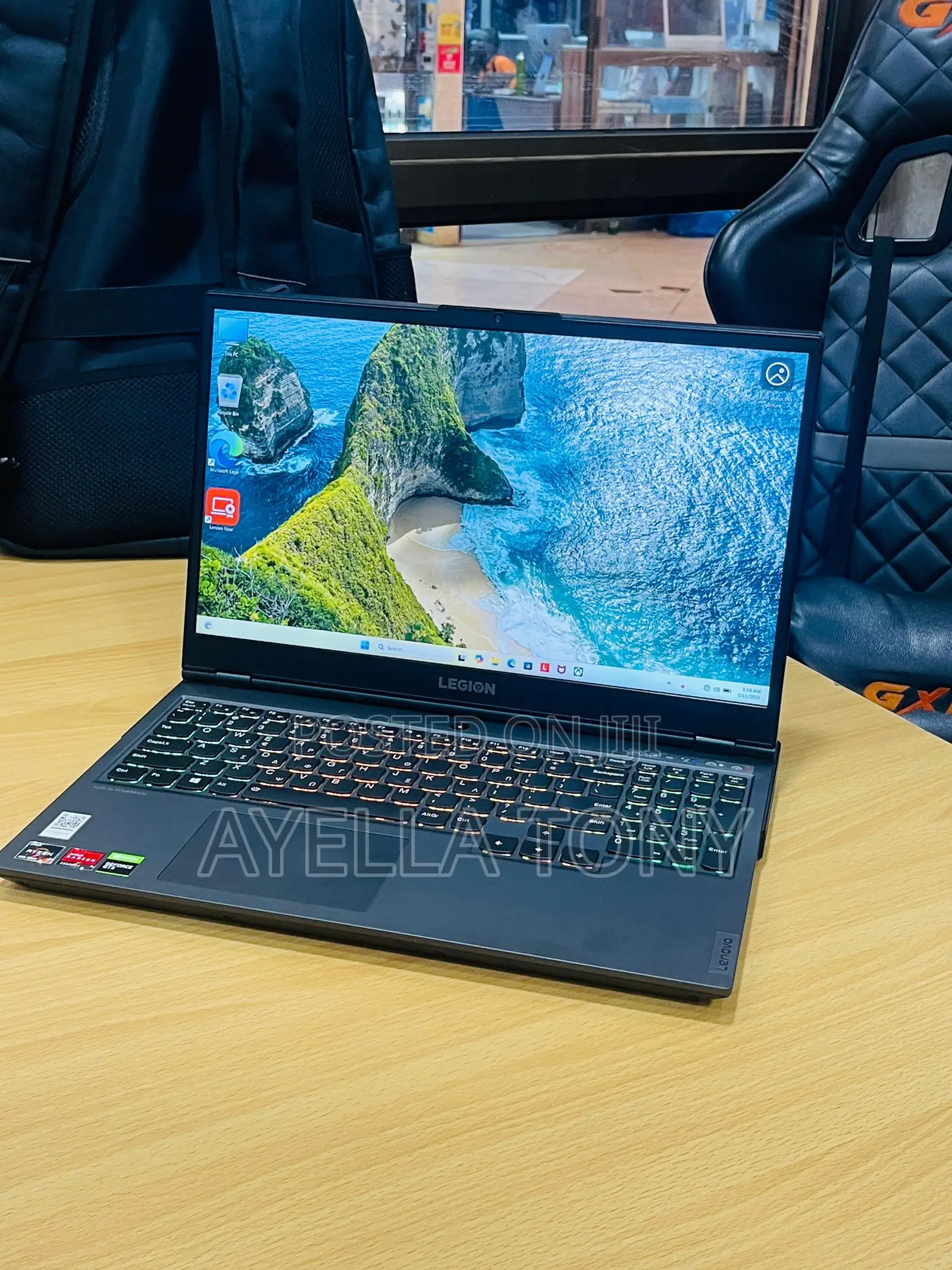 New Laptop Lenovo Legion 5 16GB AMD Ryzen 7 SSD 512GB
