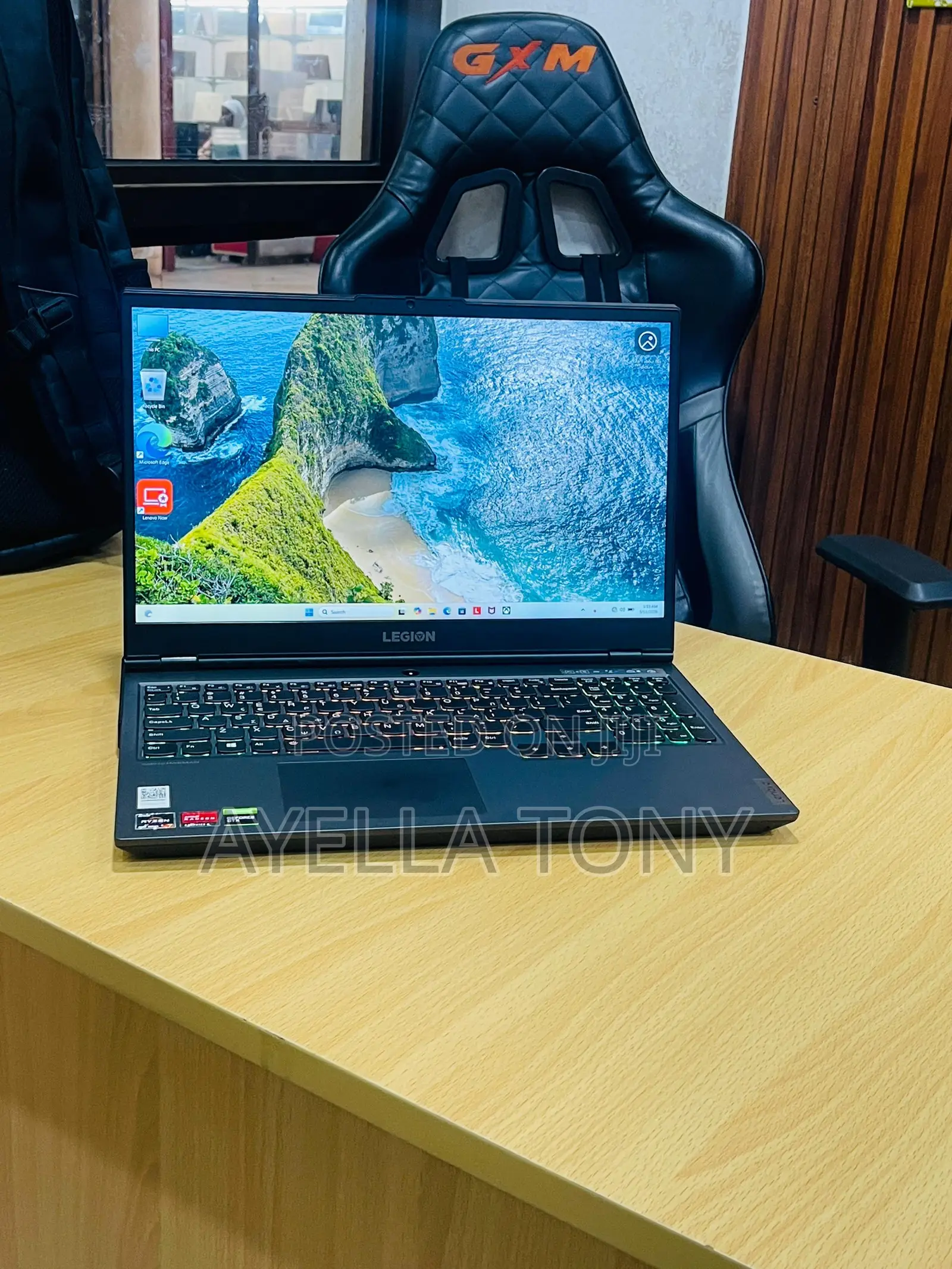 New Laptop Lenovo Legion 5 16GB AMD Ryzen 7 SSD 512GB
