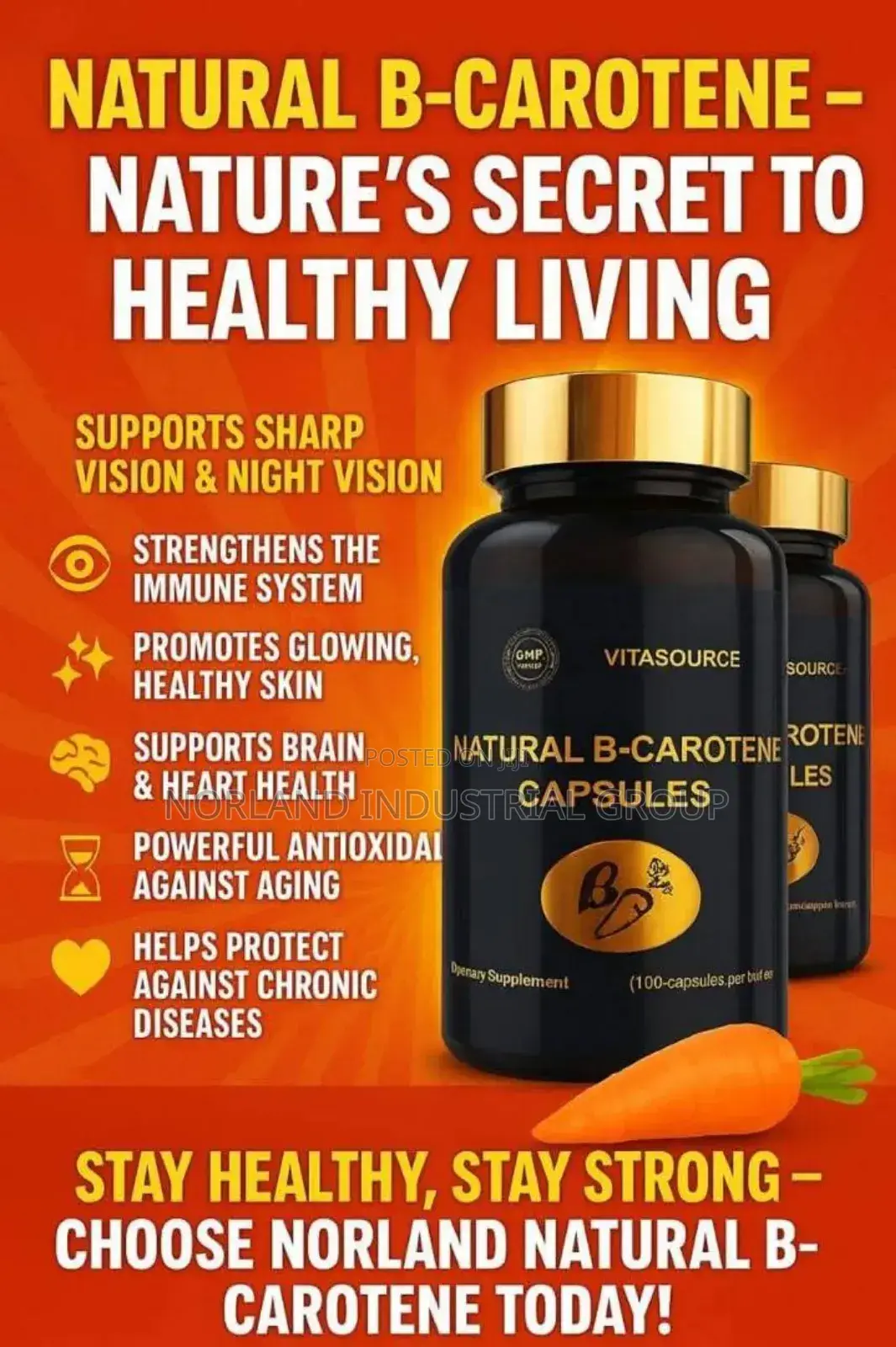 Natural B Carotene