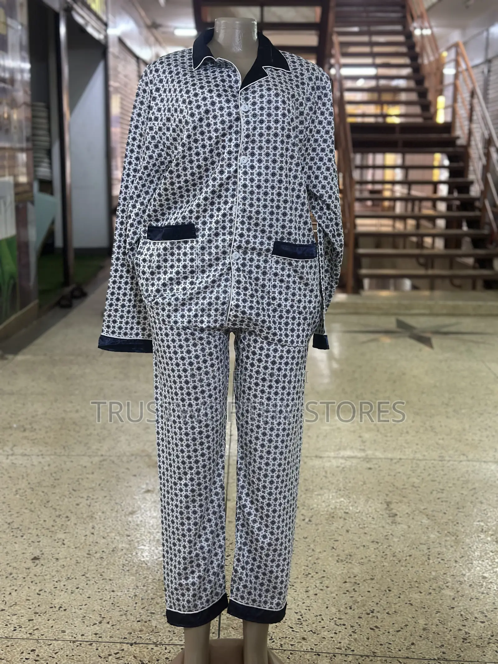 Unisex Checked Pajamas