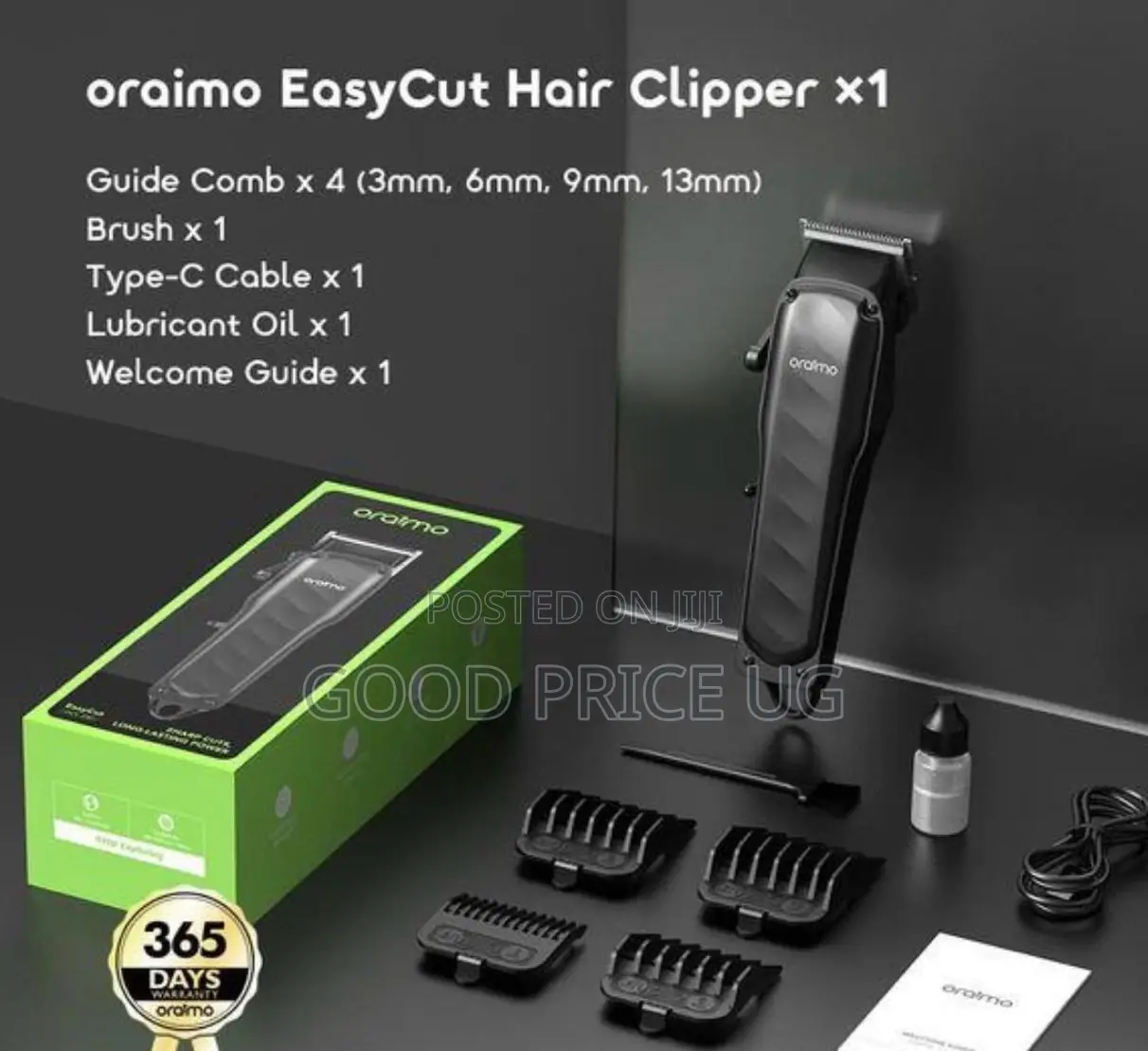 Oraimo Easycut Hair Clipper (Model Ocl-230)