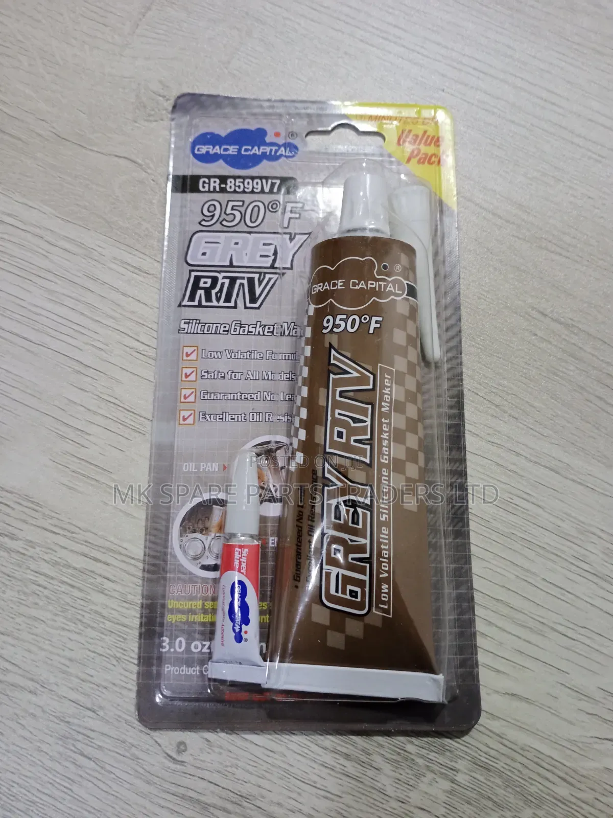 Grey RTV Silicone Gasket Maker