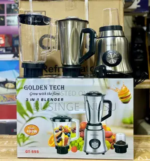 Brand New 3 in 1 Goldentech Blender Available