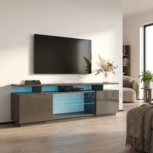 Modern, Black Tvstand