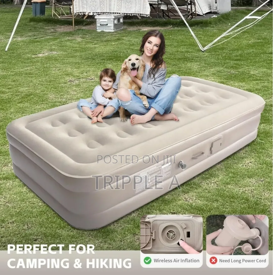Topper Latex Inflatable Mattress Bed