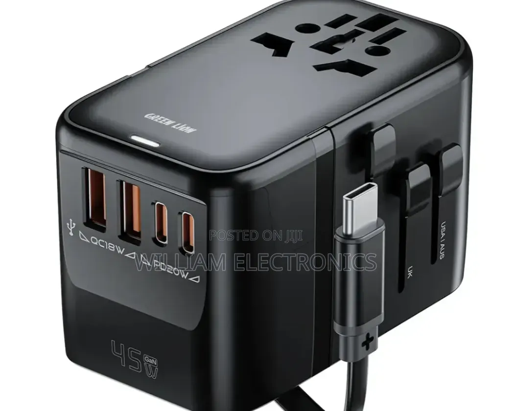 Green Lion Companion 45 Universal Travel Adapter