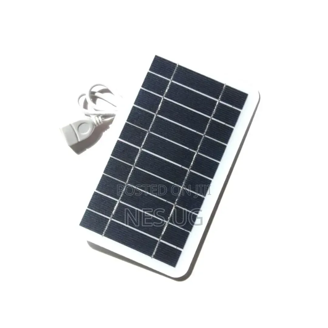 Solar Panel 5v 2w 6v Solar Phone Charger Portable With Usb Output