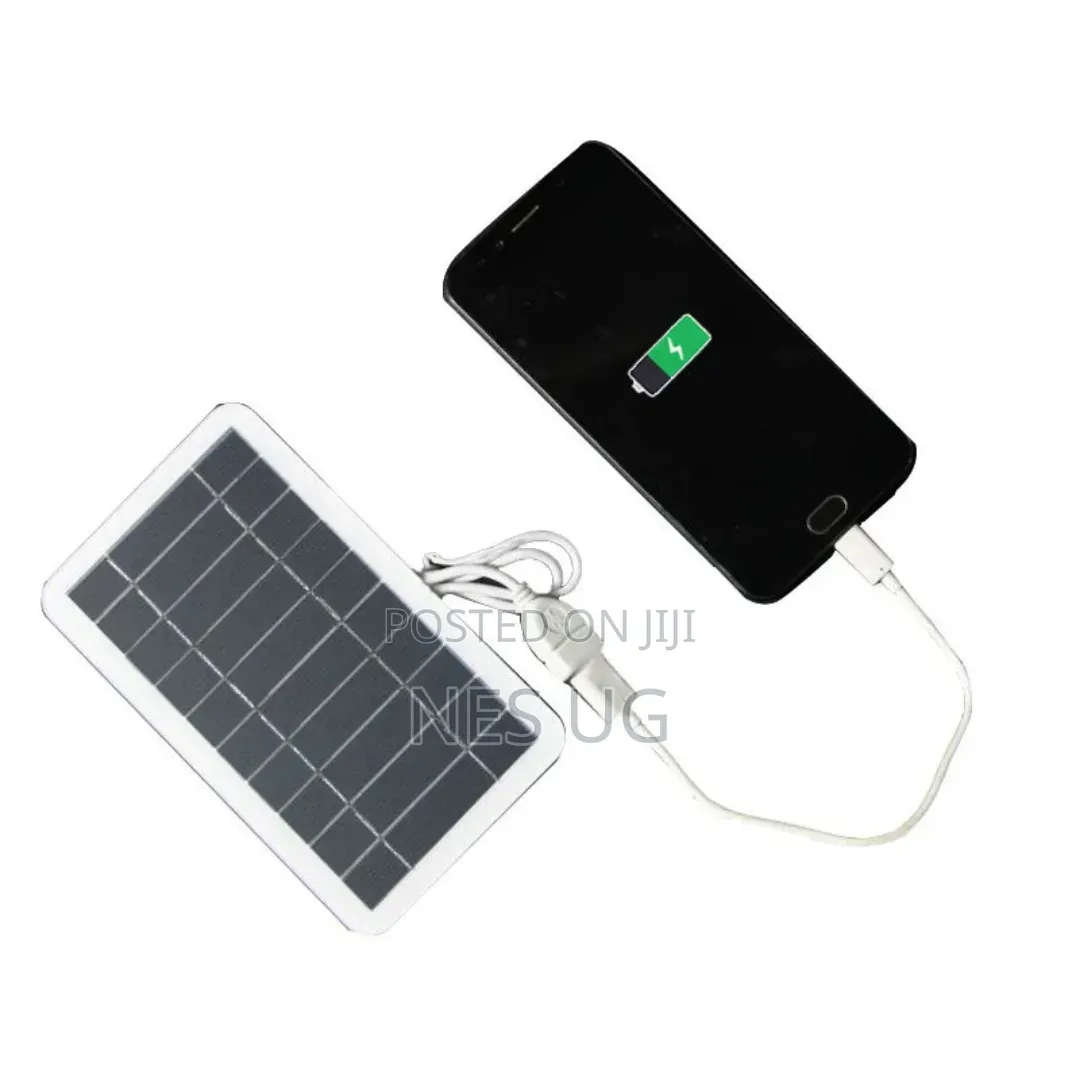 Solar Panel 5v 2w 6v Solar Phone Charger Portable With Usb Output