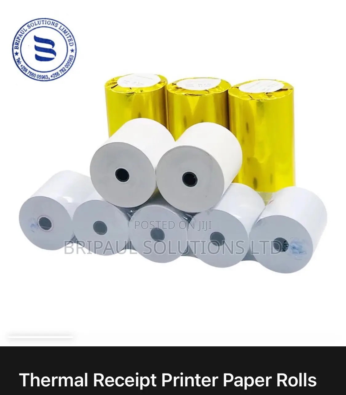 Receipt and Label Paper Rolls
