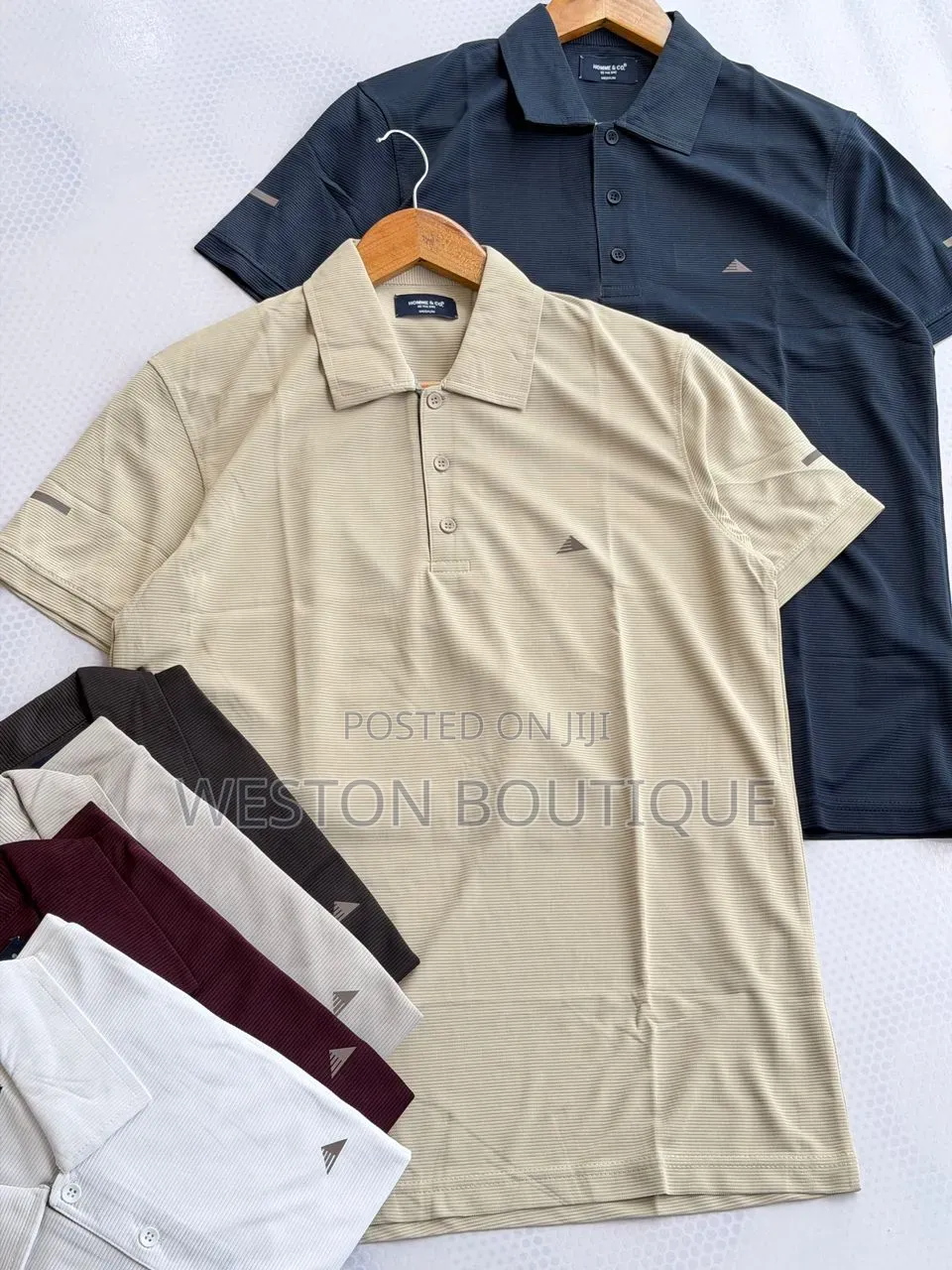 High Quality Collar Men's Cotton T Shirts