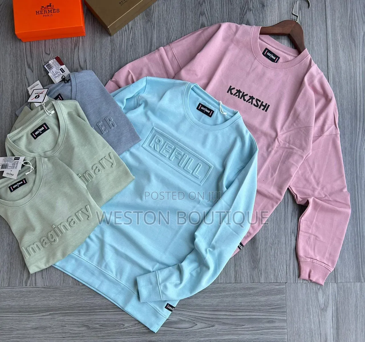 Discover Long Sleeve Original Cotton Sweatshirts