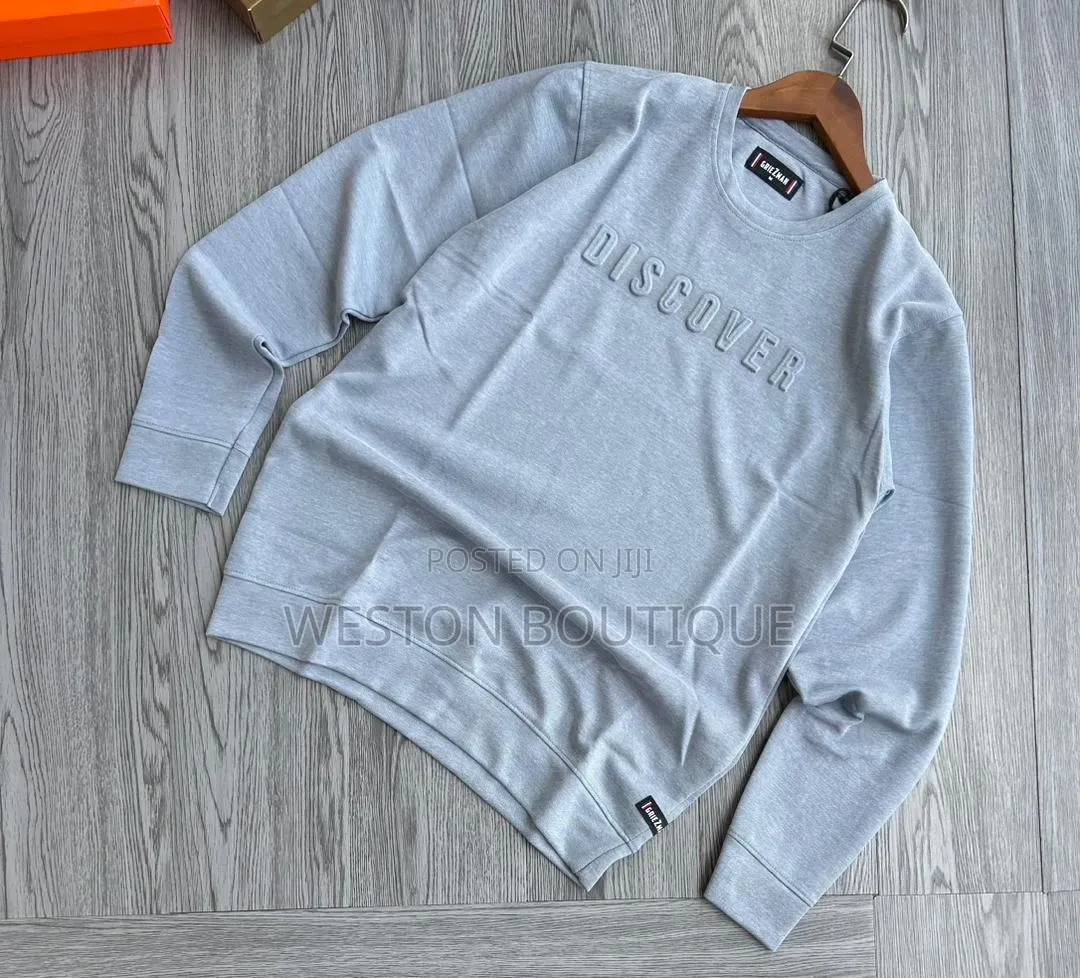 Discover Long Sleeve Original Cotton Sweatshirts