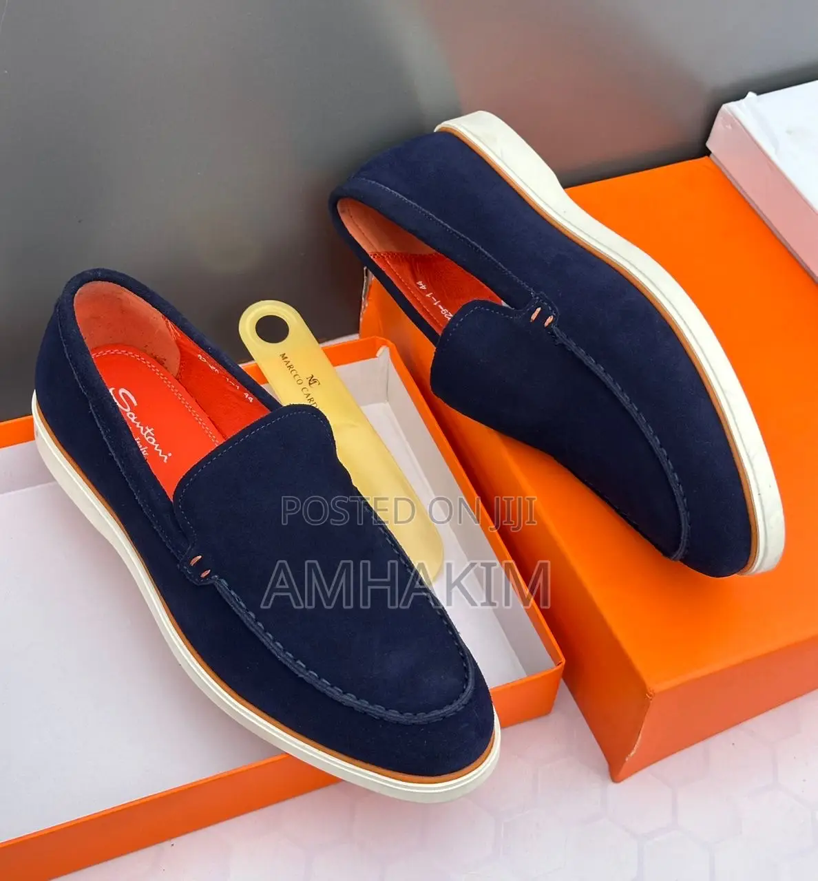 Super Classic Men's Santomi Suede Loafers in Stock