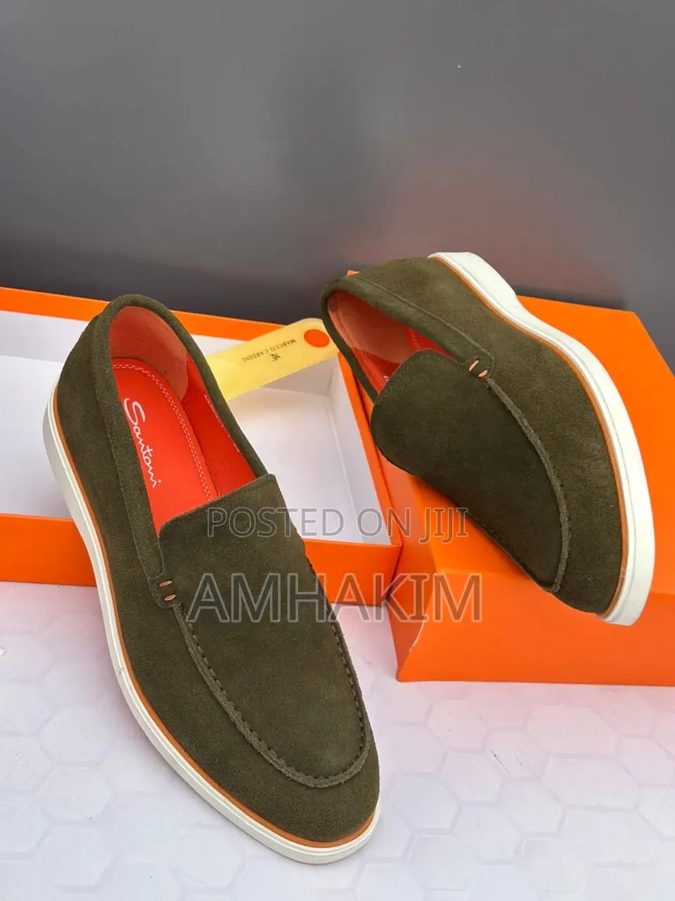 Super Classic Men's Santomi Suede Loafers in Stock