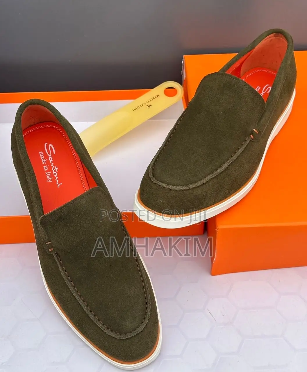 Super Classic Men's Santomi Suede Loafers in Stock