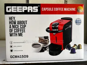 Geepas Capsule Coffee Machine
