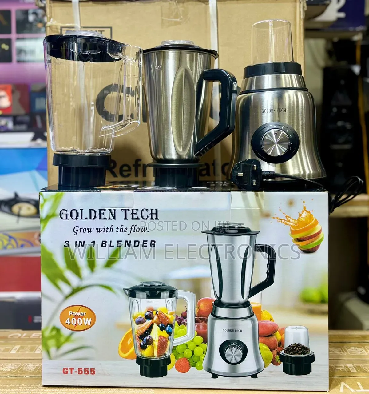 3in1 Golden Tech Blender