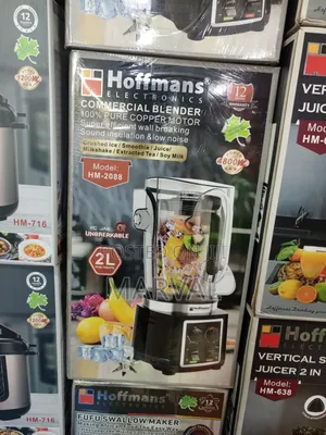 Hoffmans Hm-2088 Commercial Blender With a 2-Liter Jar