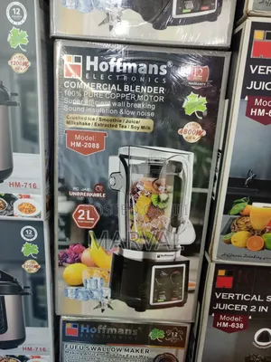 Hoffmans Hm-2088 Commercial Blender With a 2-Liter Jar