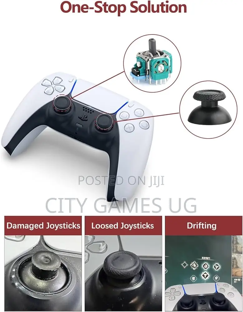 Ps4 5 Joystick Replacement, Green Available