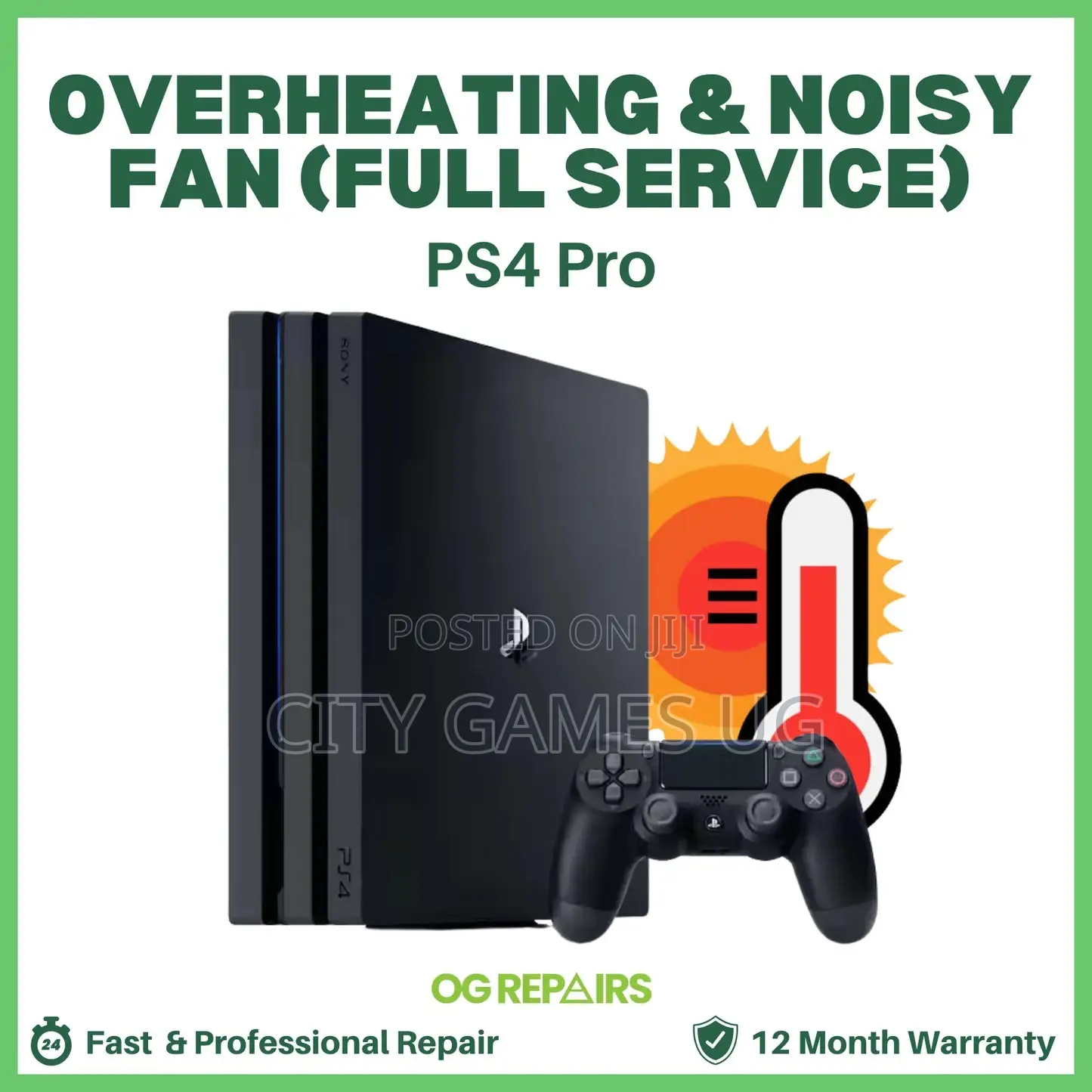 Playstation 4 Overheating Repair - Deep Clean and Thermal Paste