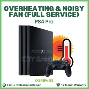 Playstation 4 Overheating Repair - Deep Clean and Thermal Paste