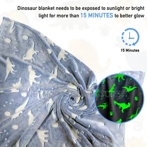 Glow In The Dark Kids Soft Blankets