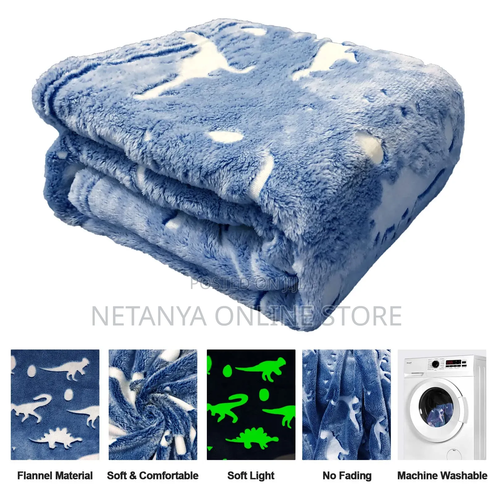 Glow In The Dark Kids Soft Blankets