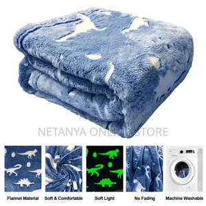 Glow In The Dark Kids Soft Blankets