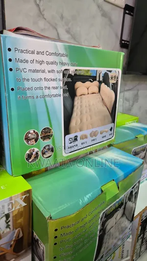 Multifunctional Inflatable Car Bed Mattress Universal Travel With Pump