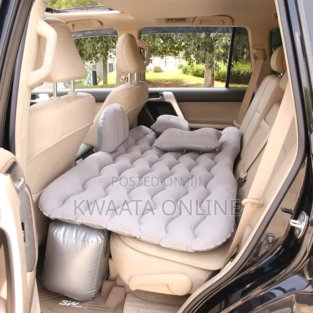 Multifunctional Inflatable Car Bed Mattress Universal Travel With Pump