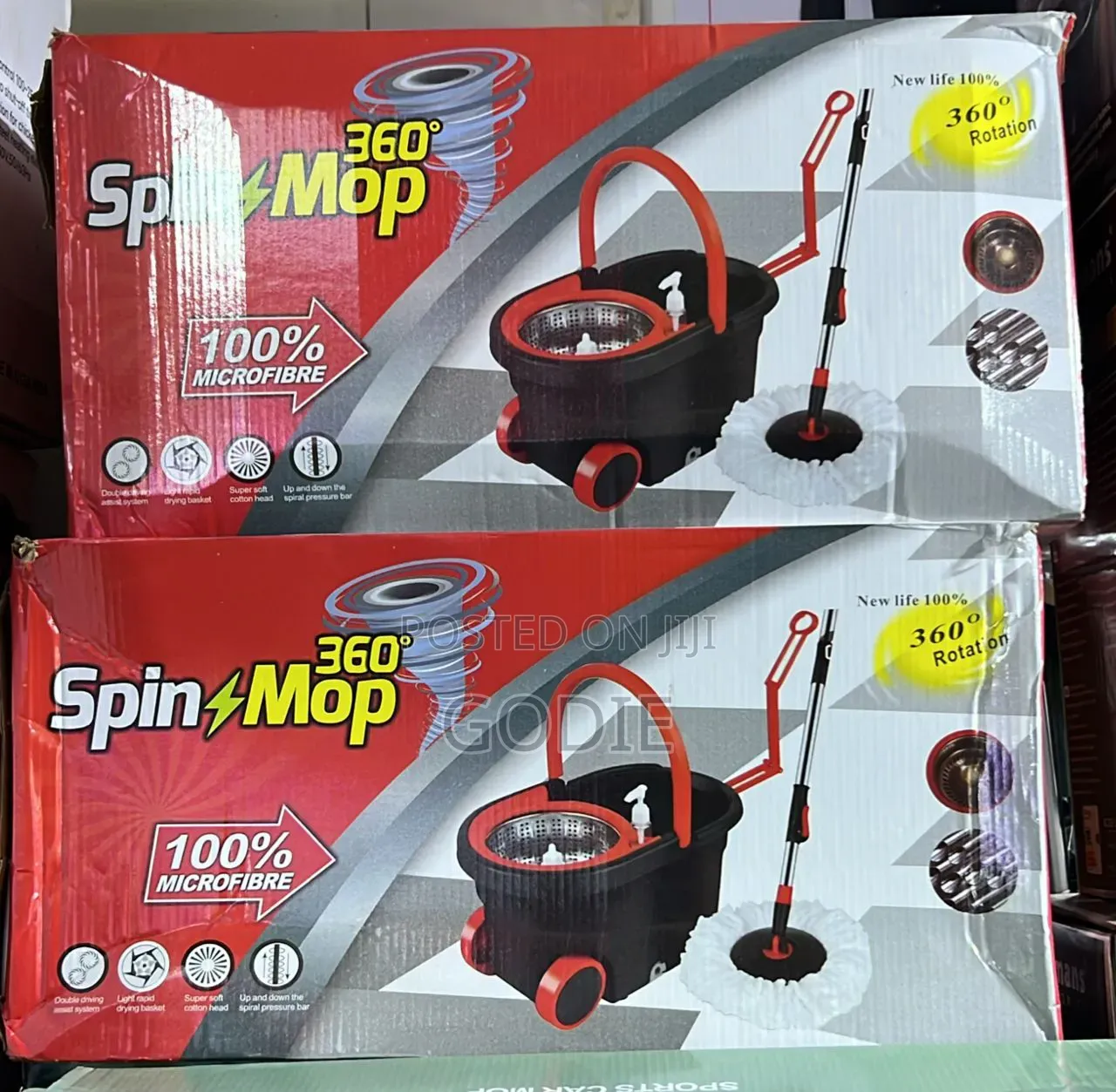 360° Spin Mop and Bucket Cleaning System