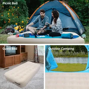 Inflatable Air Mattress,With Pump, Water Proof (5x6)/(6×6)