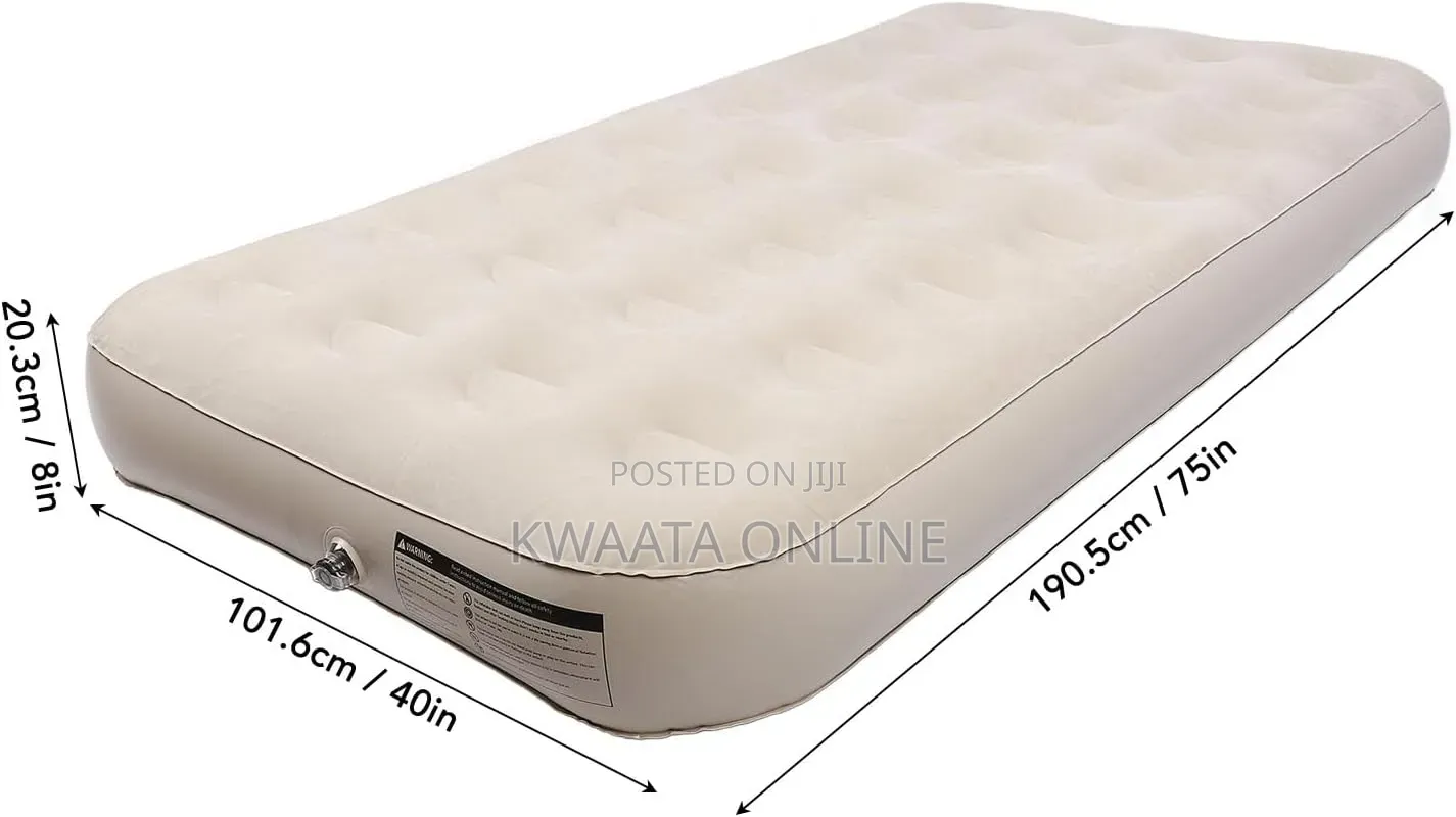 Inflatable Air Mattress,With Pump, Water Proof (5x6)/(6×6)