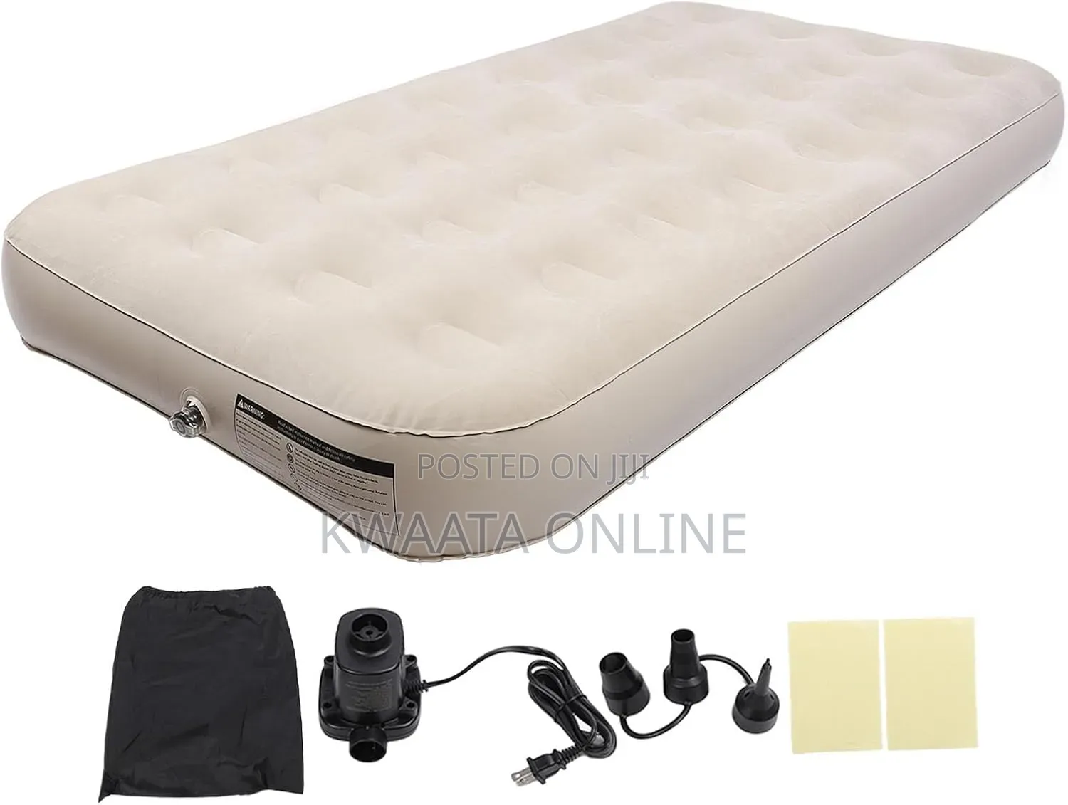 Inflatable Air Mattress,With Pump, Water Proof (5x6)/(6×6)
