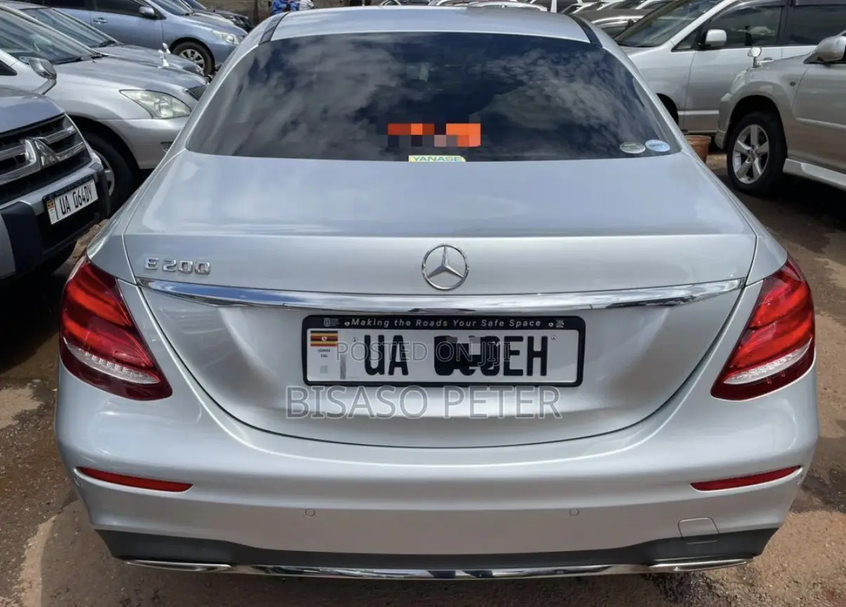 Mercedes-Benz E200 2018 Silver