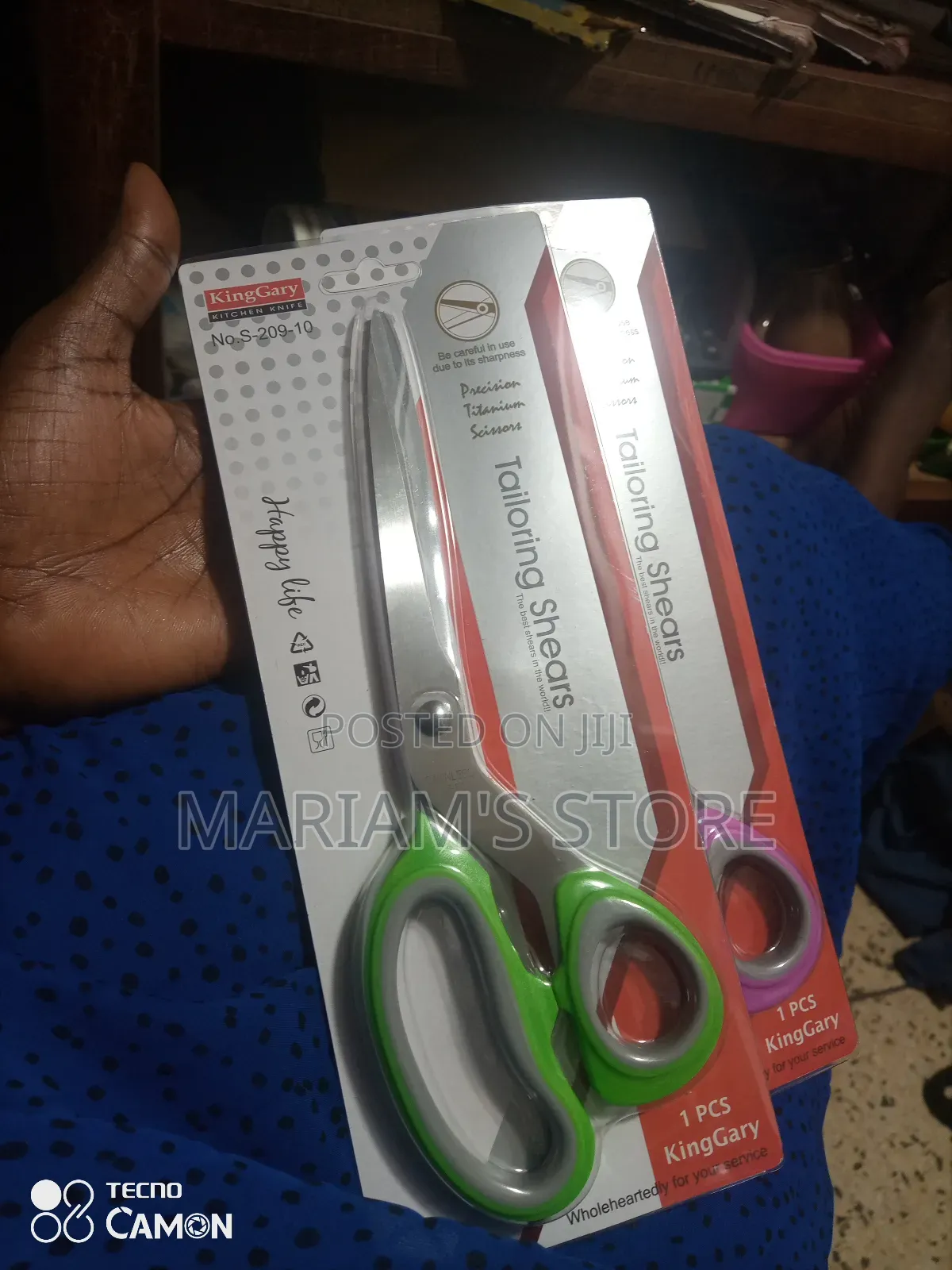 10-inch Scissors With Stainless Steel Blades
