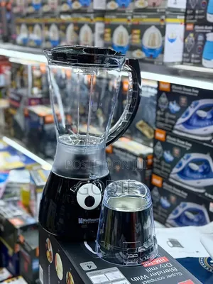 Hoffmans 1.5l Hm-166 Super Compact Blender With a Dry Mill Attachment.