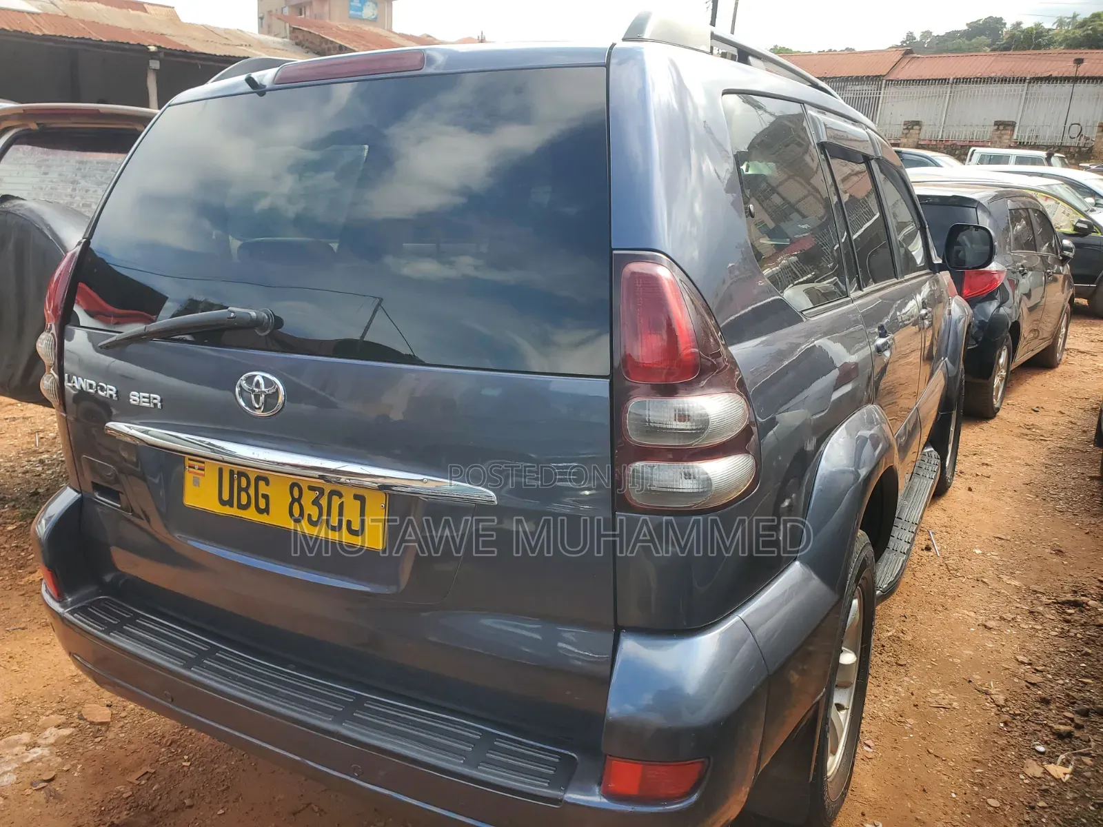 Toyota Land Cruiser Prado 2007 Gray