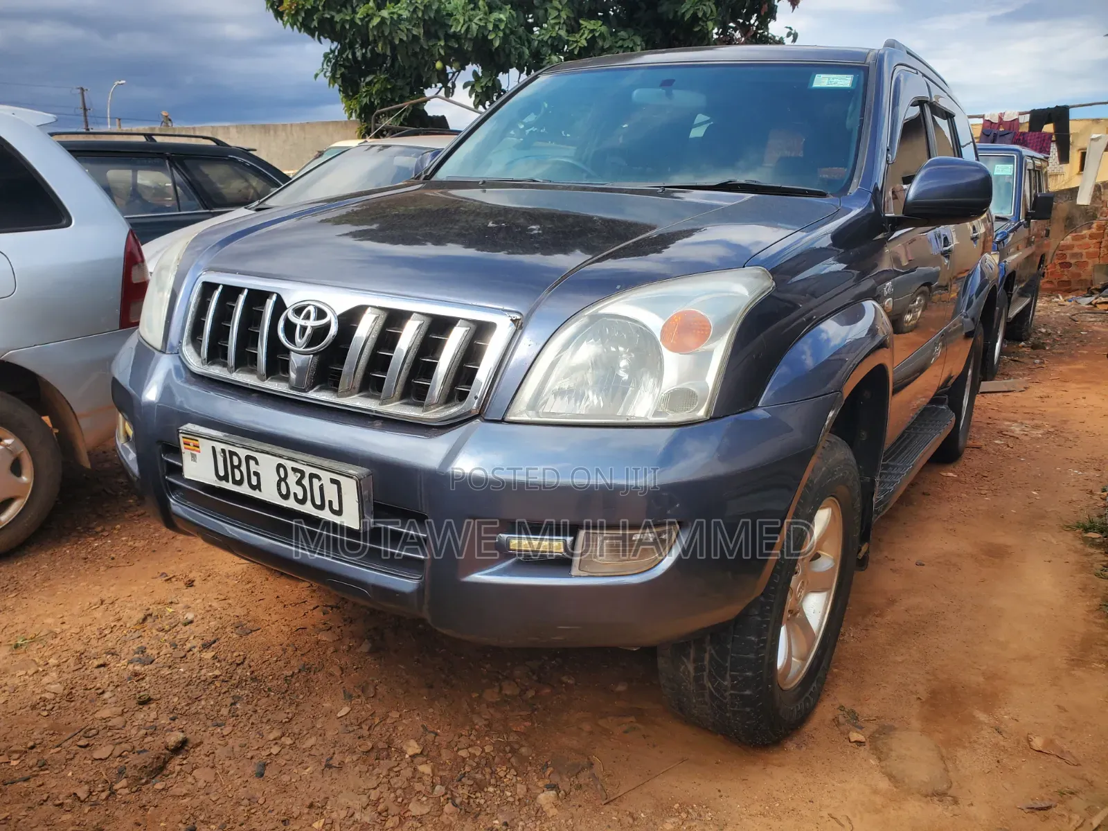 Toyota Land Cruiser Prado 2007 Gray