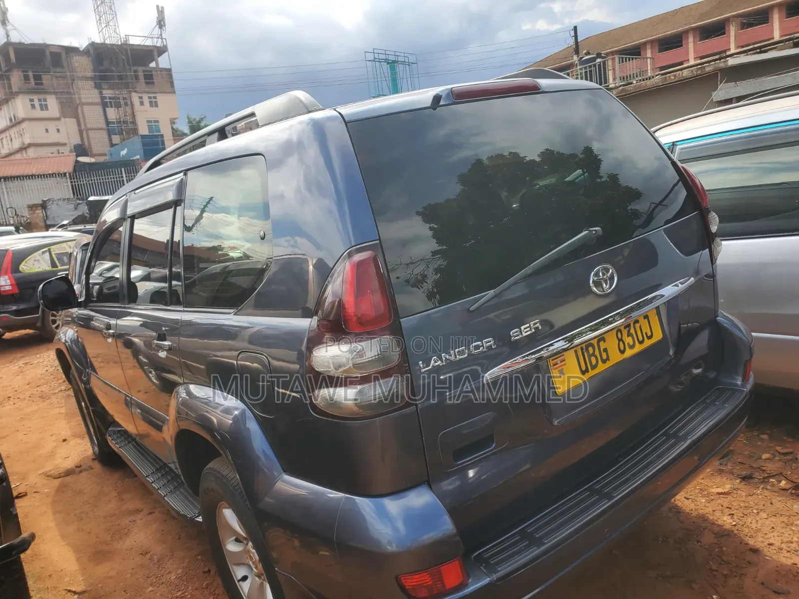 Toyota Land Cruiser Prado 2007 Gray