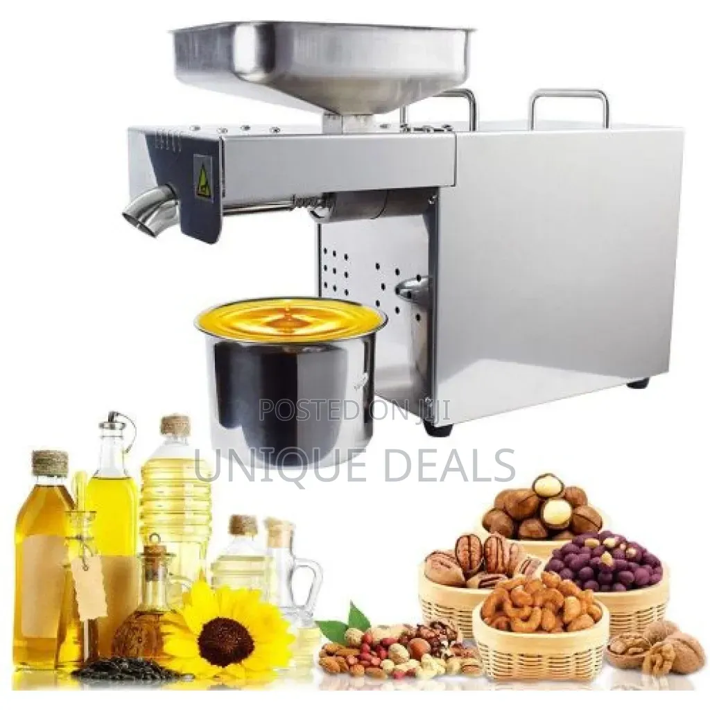 900w Oil Press Machine, Automatic Cold Hot Oil Press Extractor