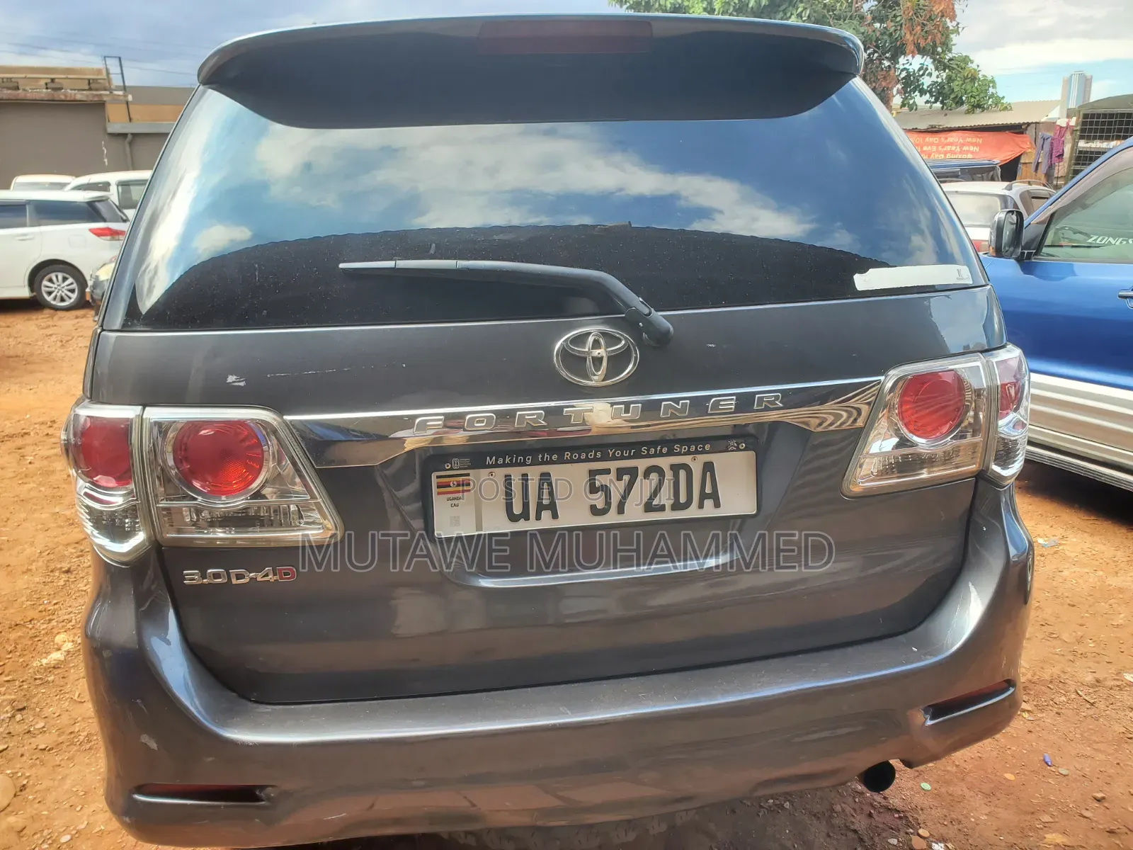 Toyota Fortuner 2012 Gray