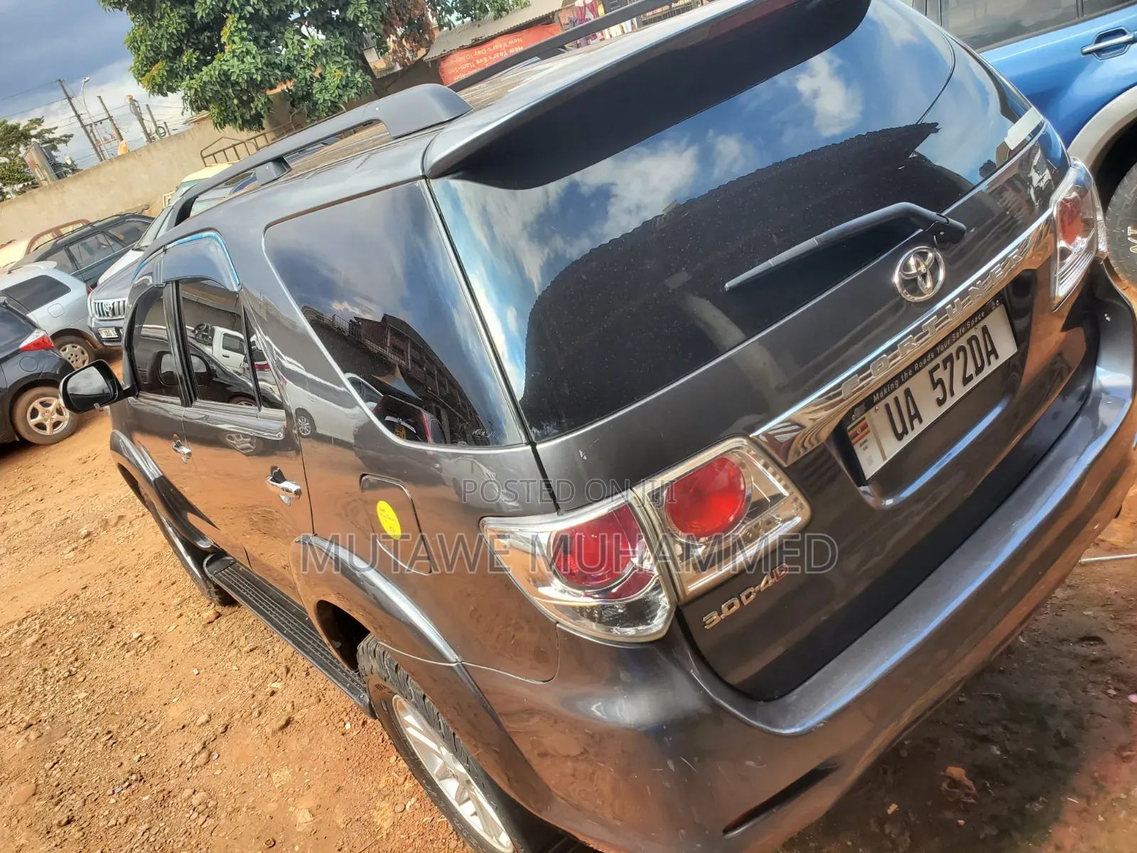 Toyota Fortuner 2012 Gray