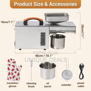 Oil Press Machine, Automatic Cold Hot Electric Oil Press Extractor