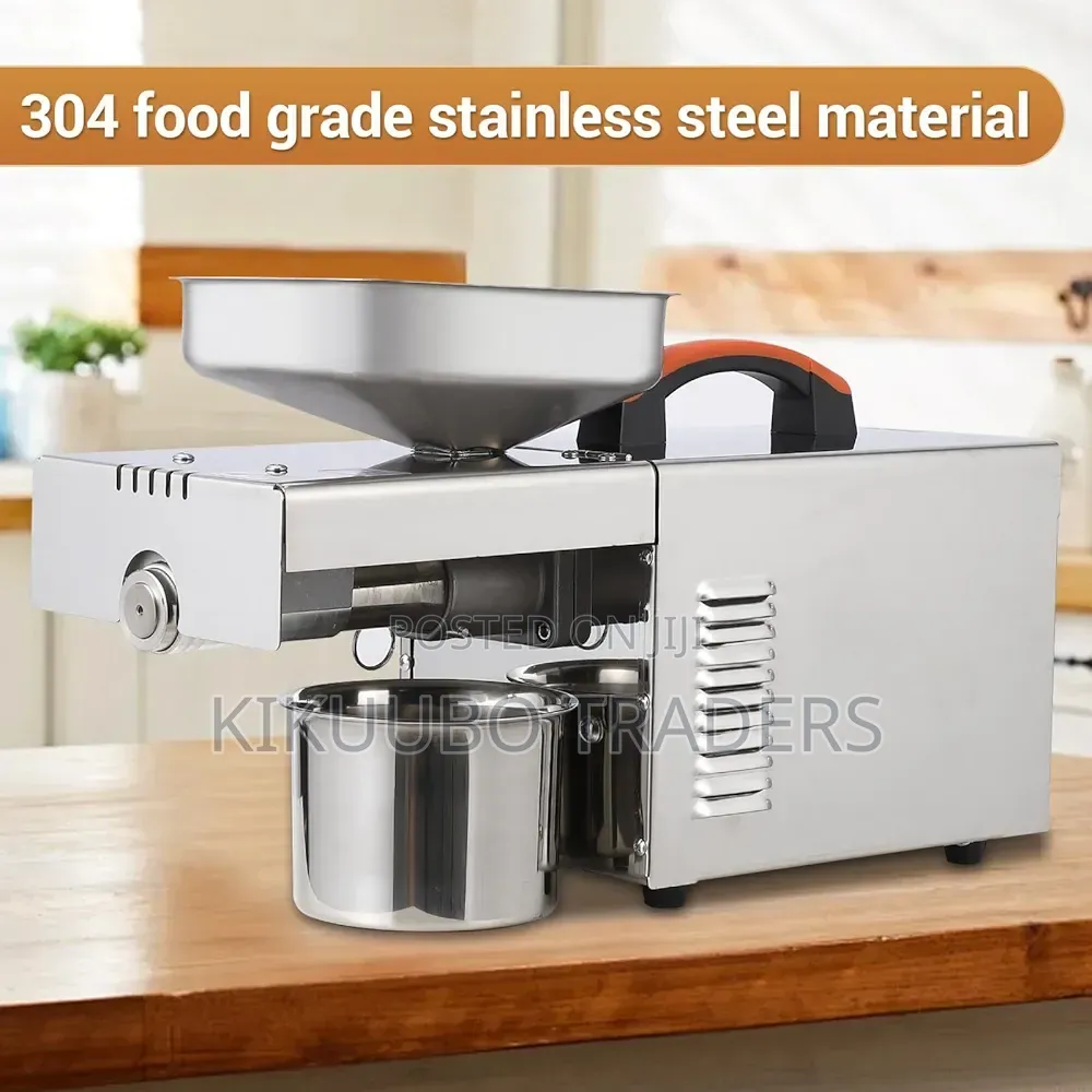 Oil Press Machine, Automatic Cold Hot Electric Oil Press Extractor,