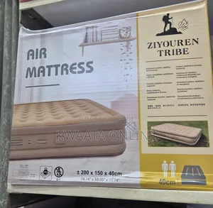 High Density Air Bed Mattress With Built-in Electric Pump, 5x6 or 6×6
